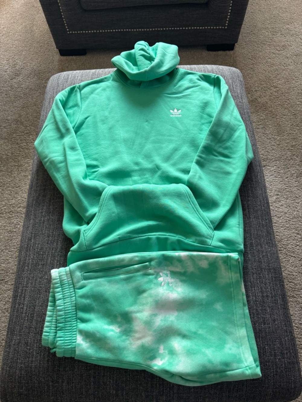 Adidas Hoodie & Short Set Size Small